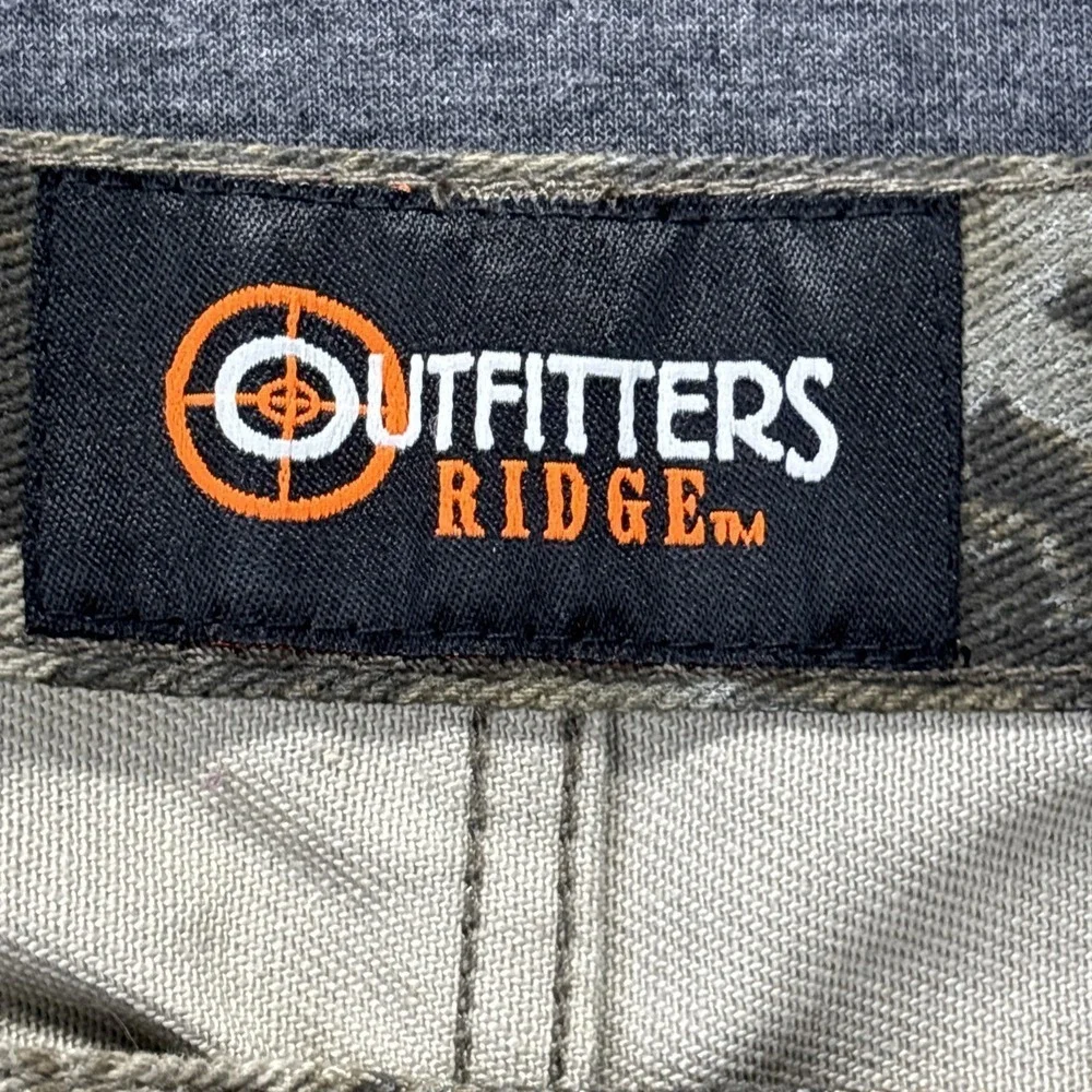 Outfitters Ridge Pants Mens 44x32 RealTree Hardwoods‎ Camo Double Knee Hunting